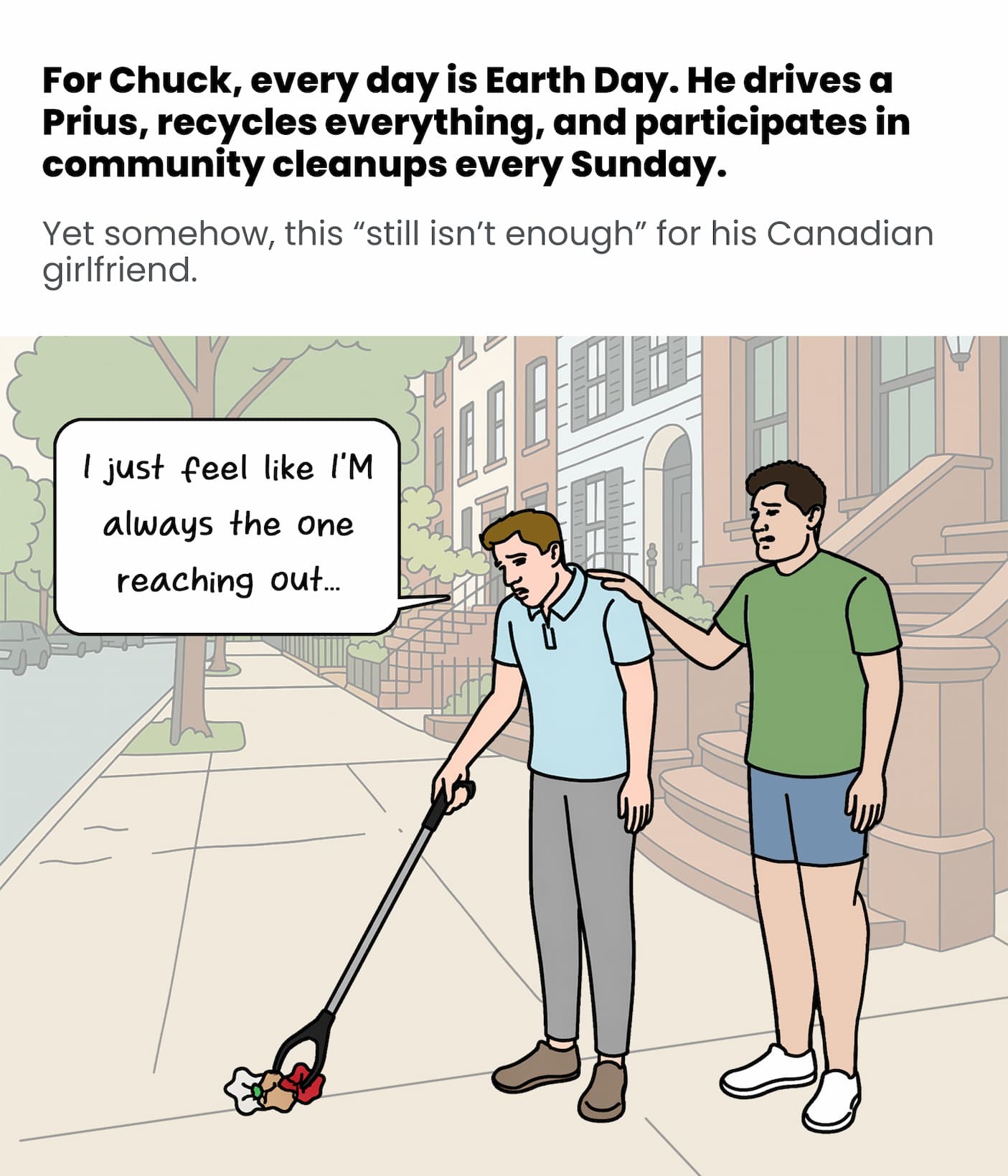 Every day is Earth Day for Chuck