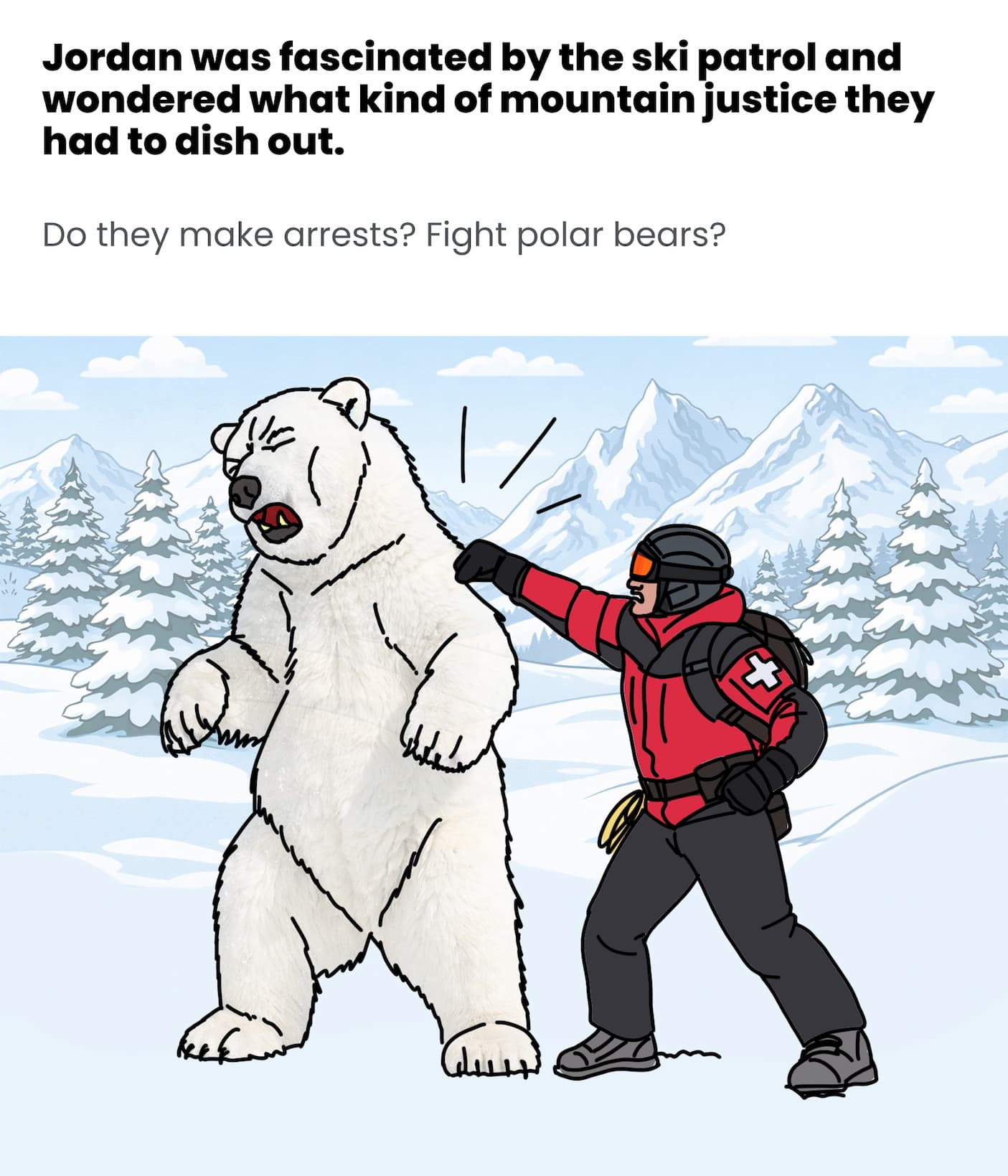 Ski Patrol fights polar bears