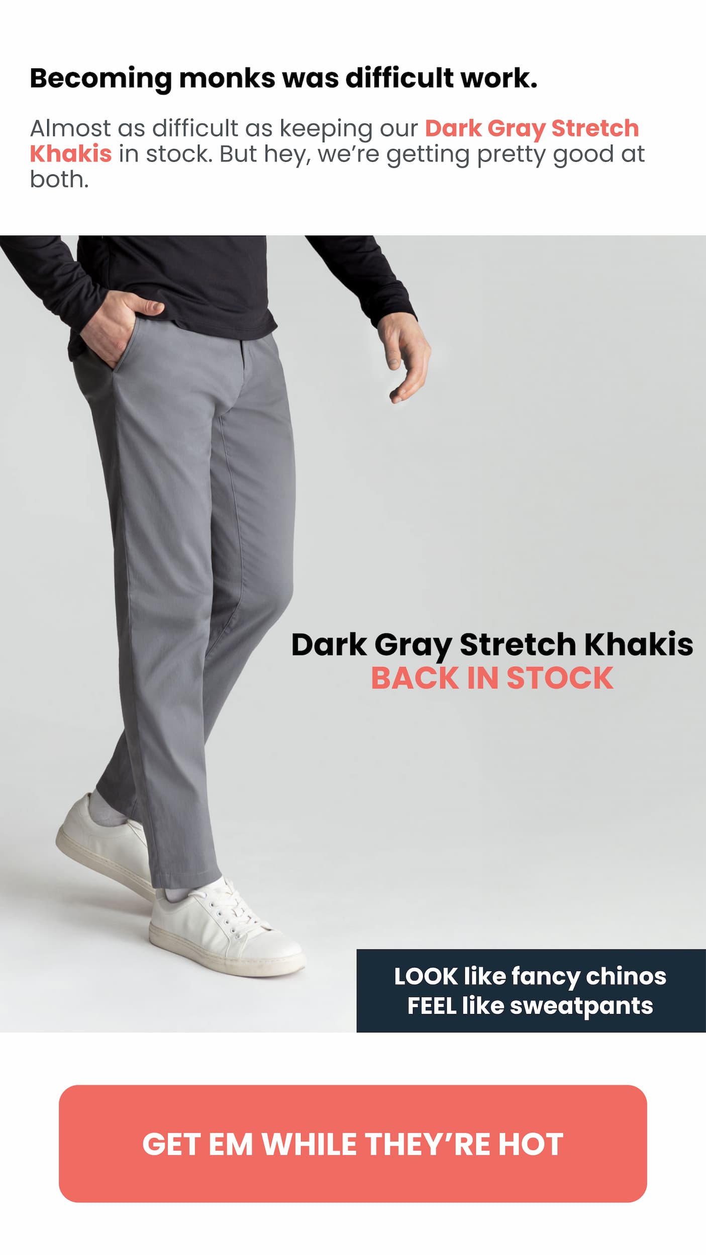 Get 'em while they're hot