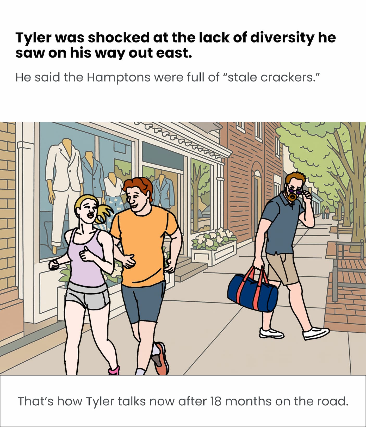 Yuppies.