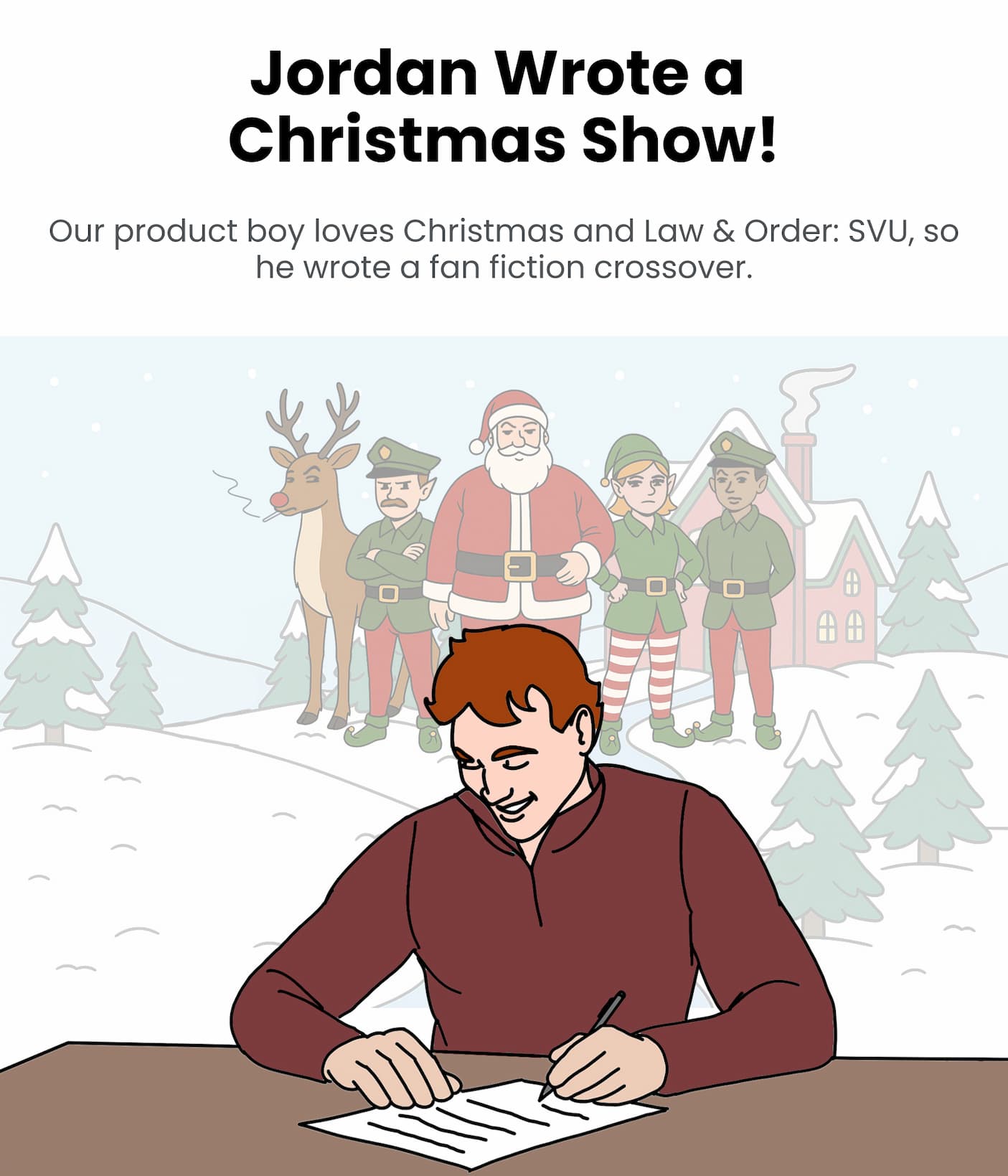 Jordan Wrote a Christmas Show