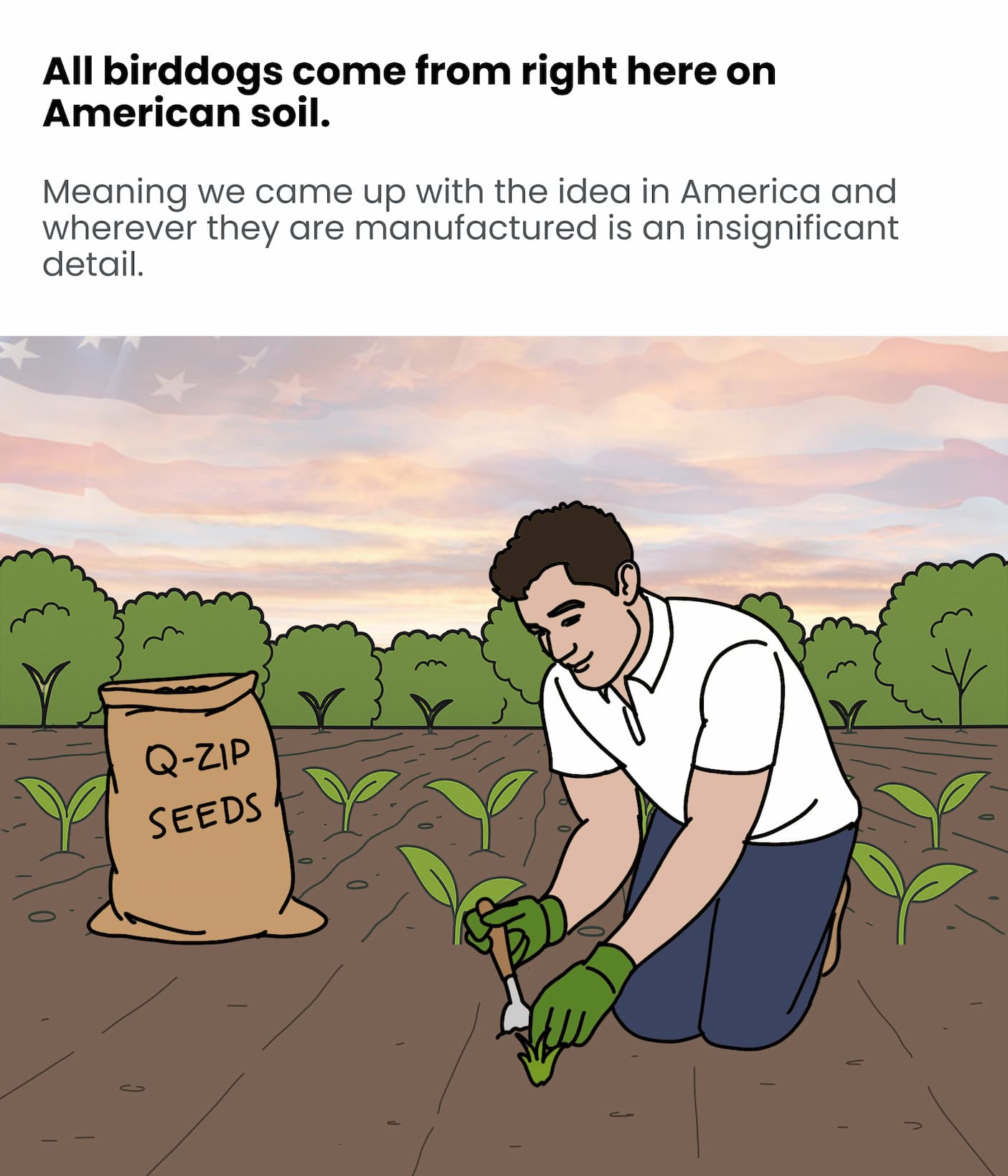 All birddogs come from American soil