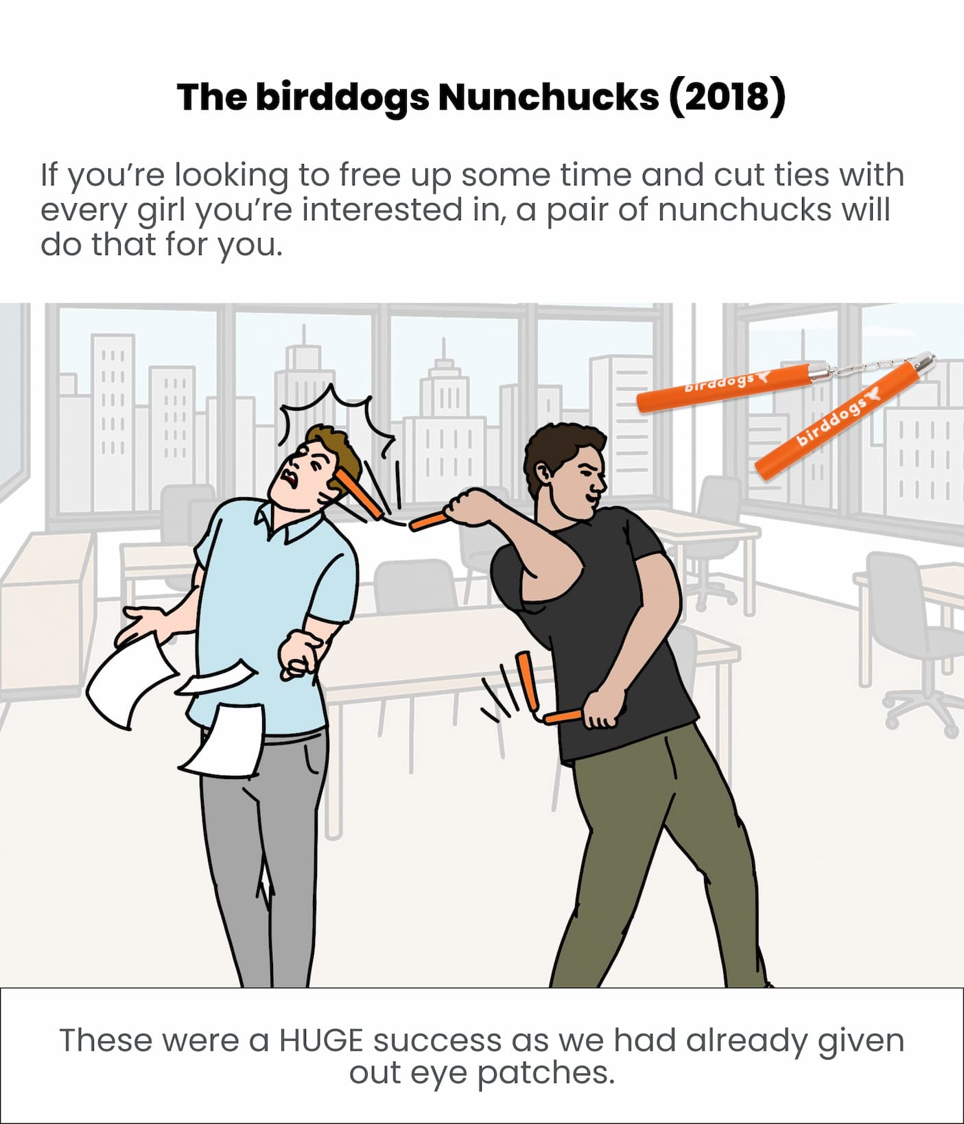 The birddogs Nunchucks