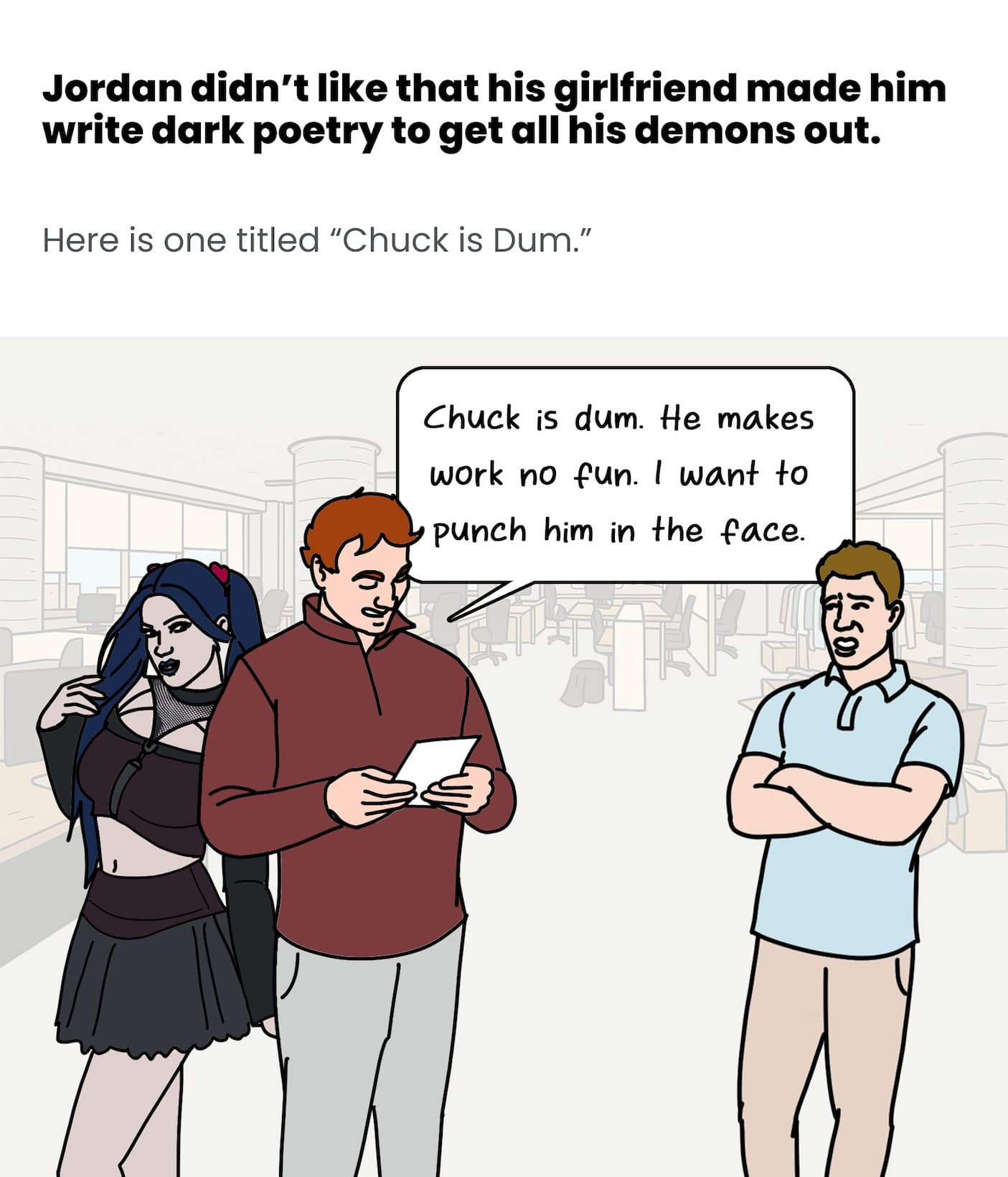 Jordan became a poet