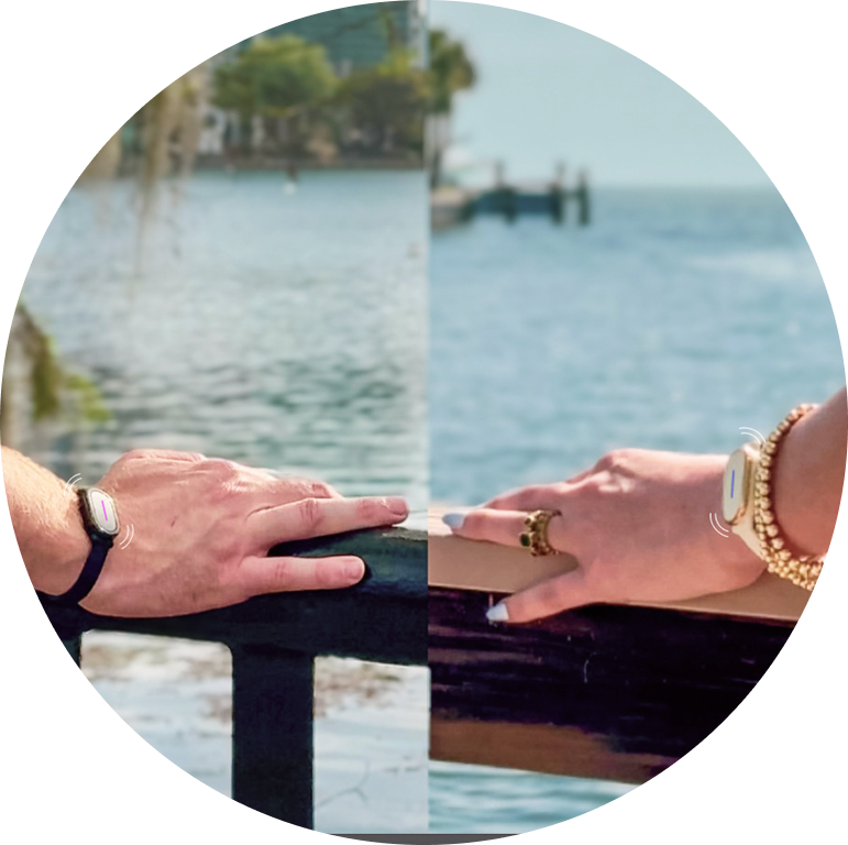 Keeps couples connected across any distance