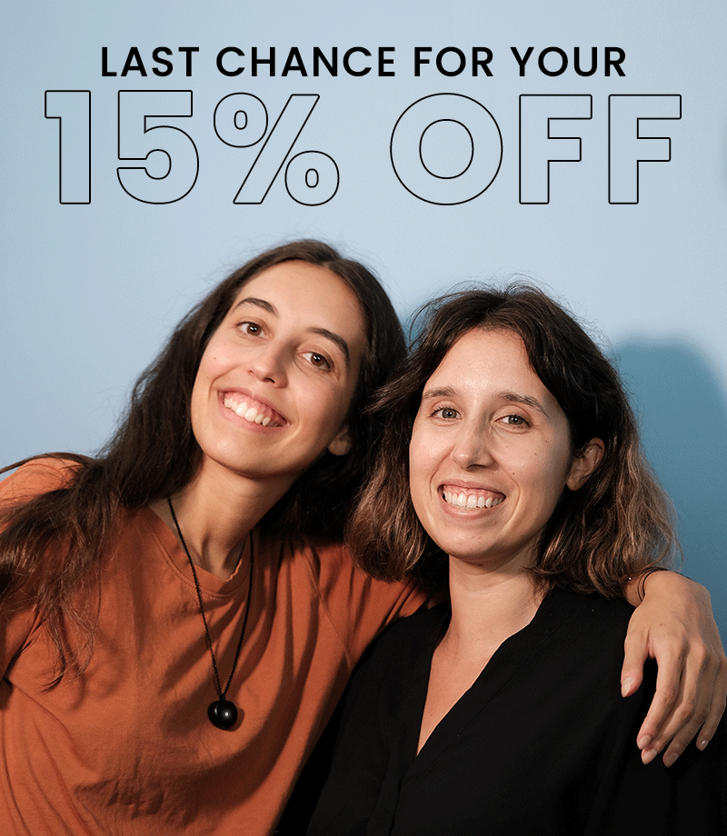 Don't miss 15% Off
