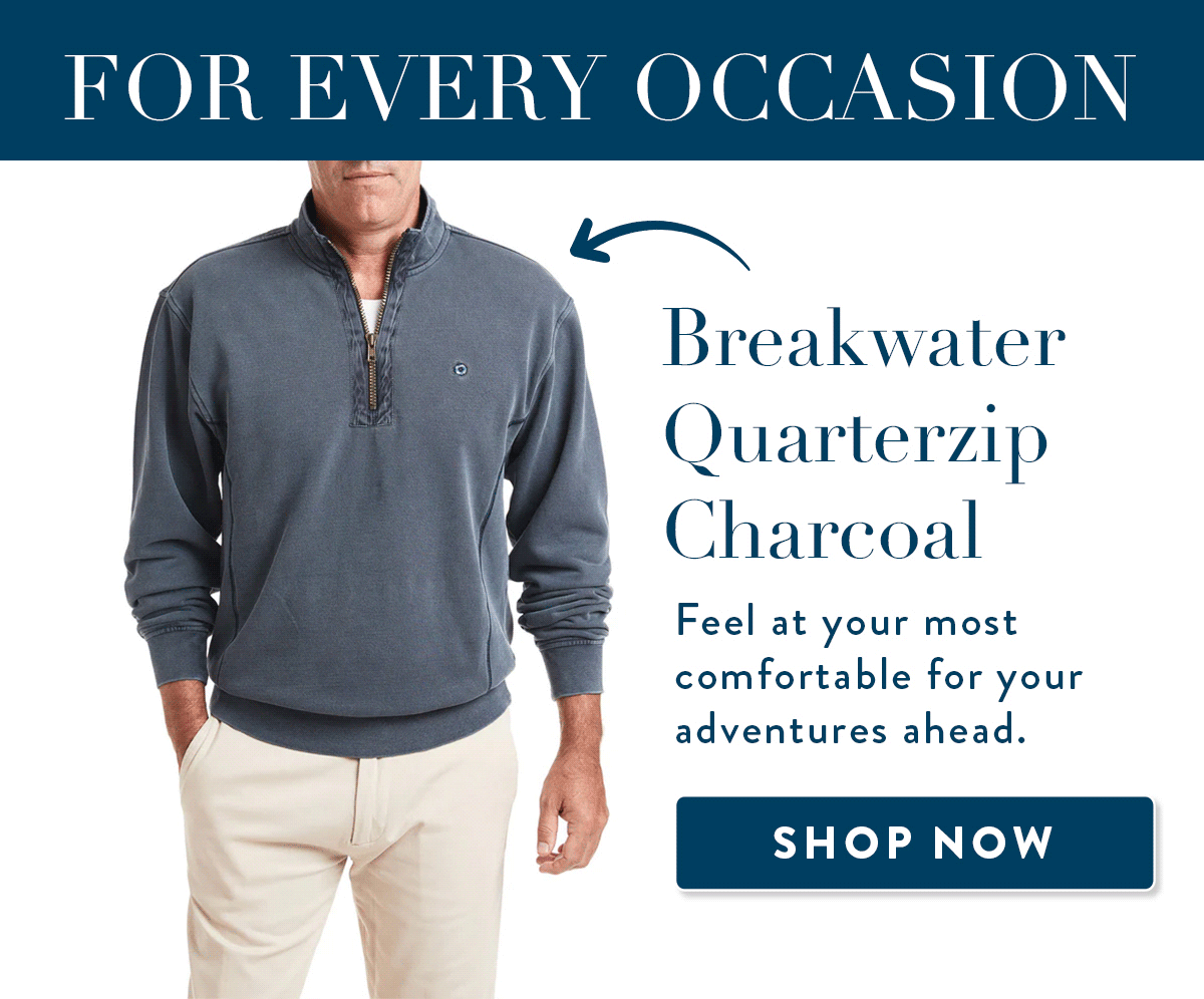 Just In and Back In Action Castaway Clothing