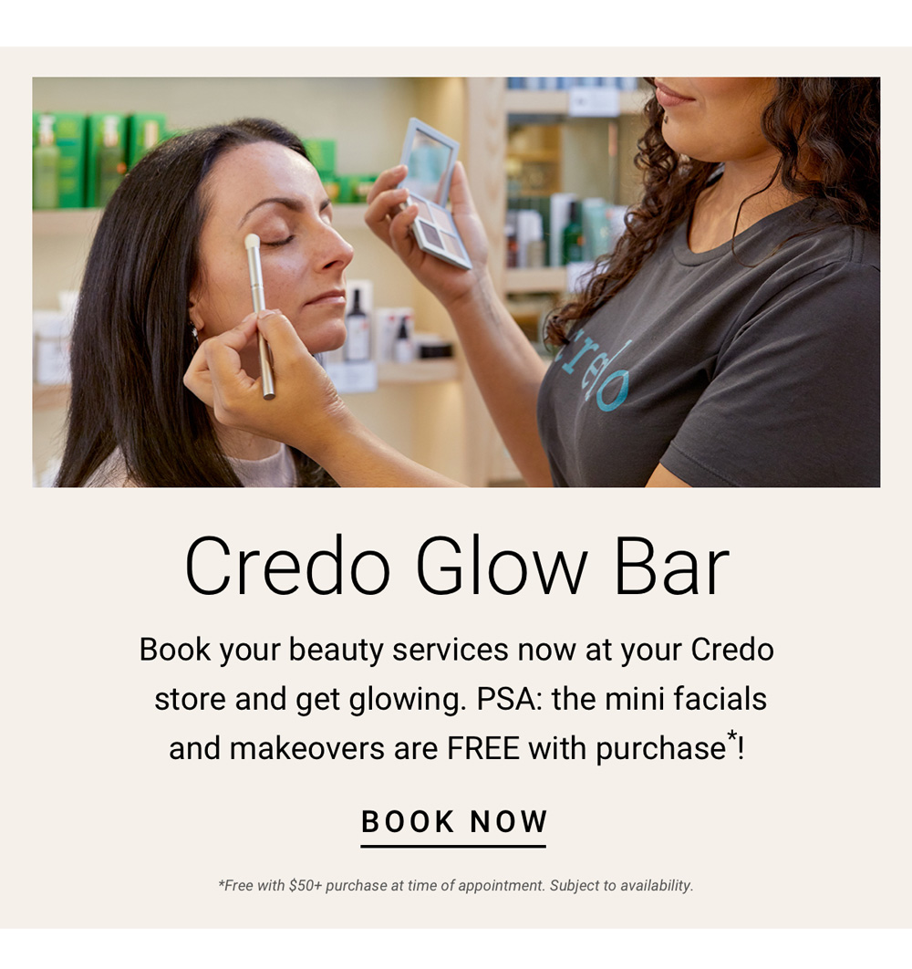 Credo Glow Bar | Book A Service