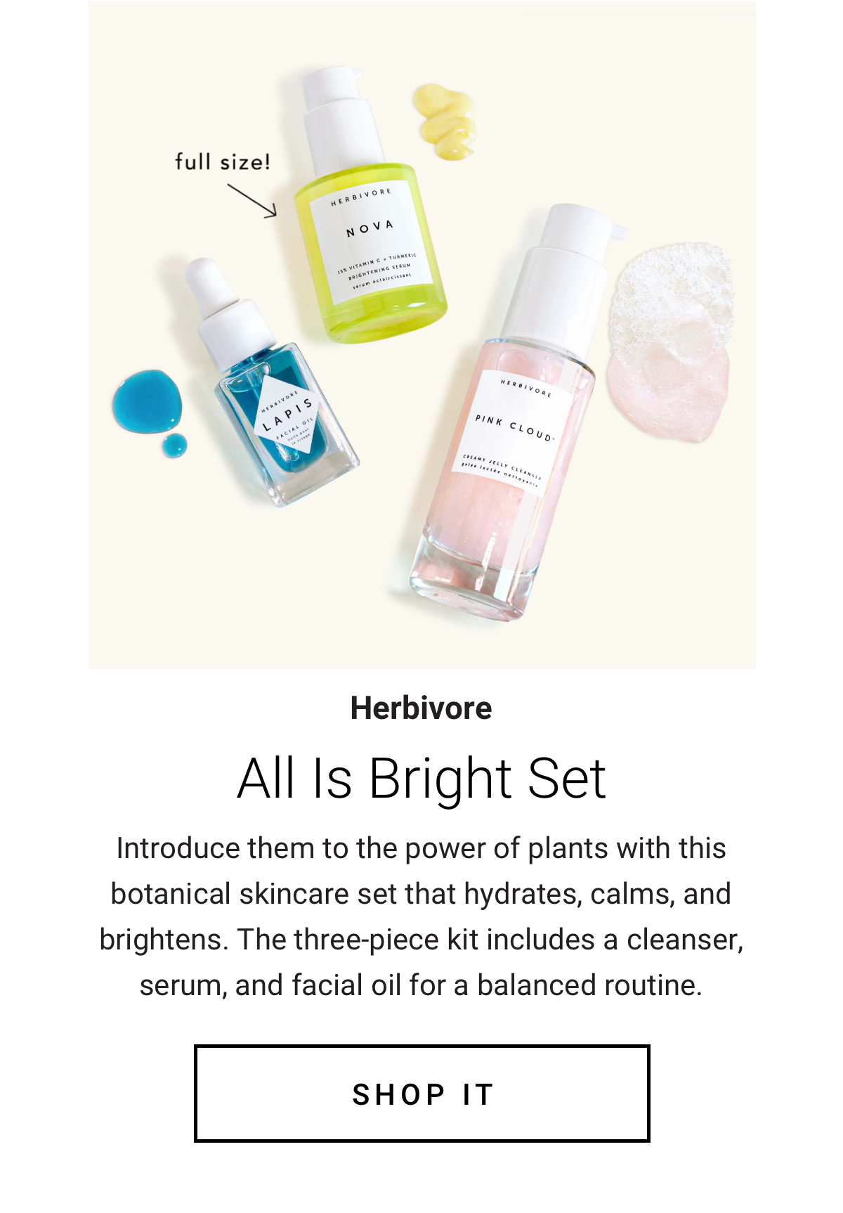 FREE shipping—no 🦌 required Credo Beauty