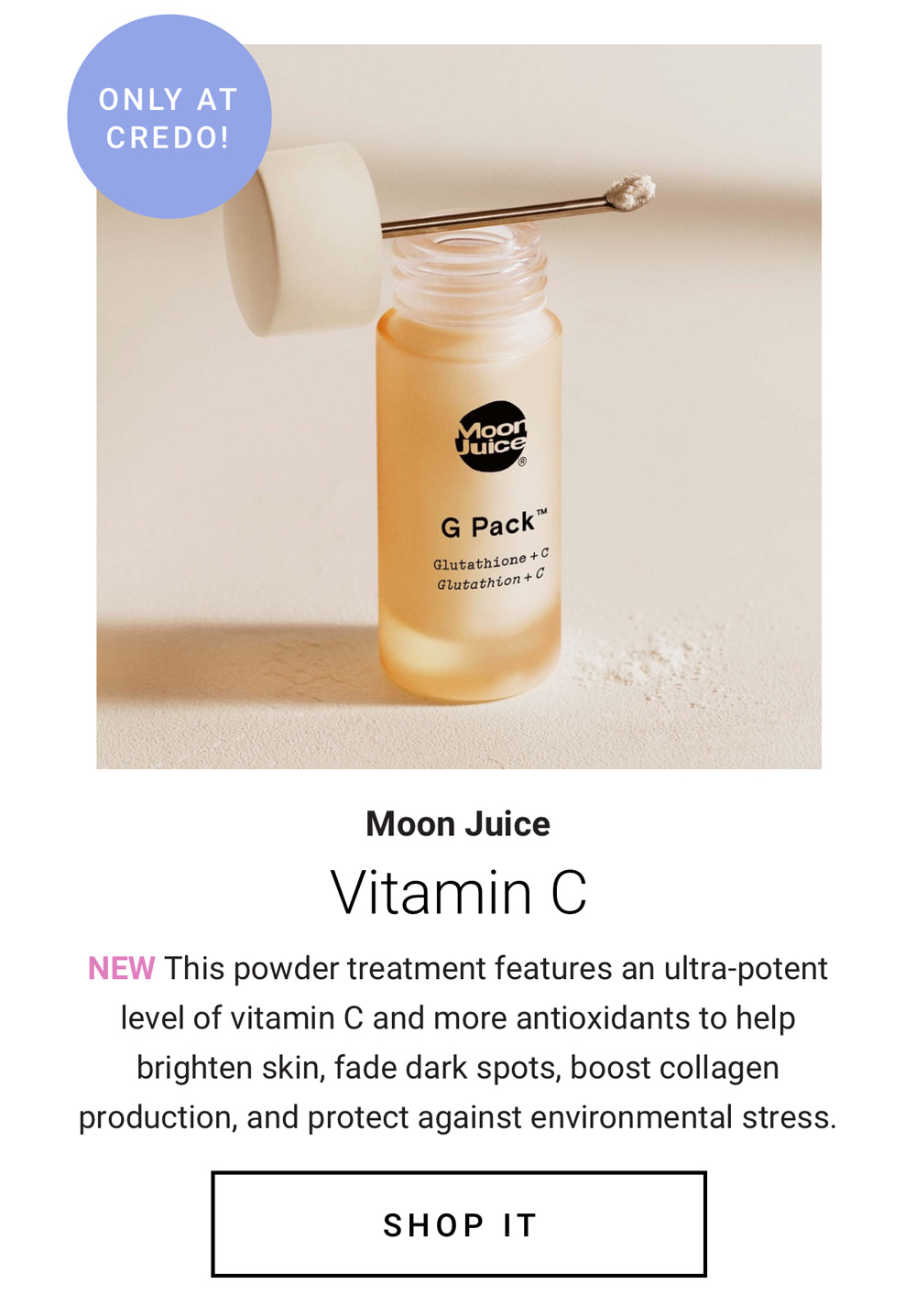 The vitamins your skin craves 🍊🍏🍓 Credo Beauty