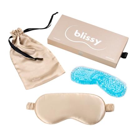 Blissy Chill Edition sleep mask in Champagne
