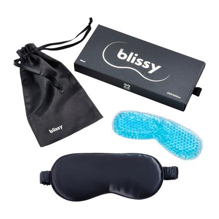 Blissy Chill Edition sleep mask in Black