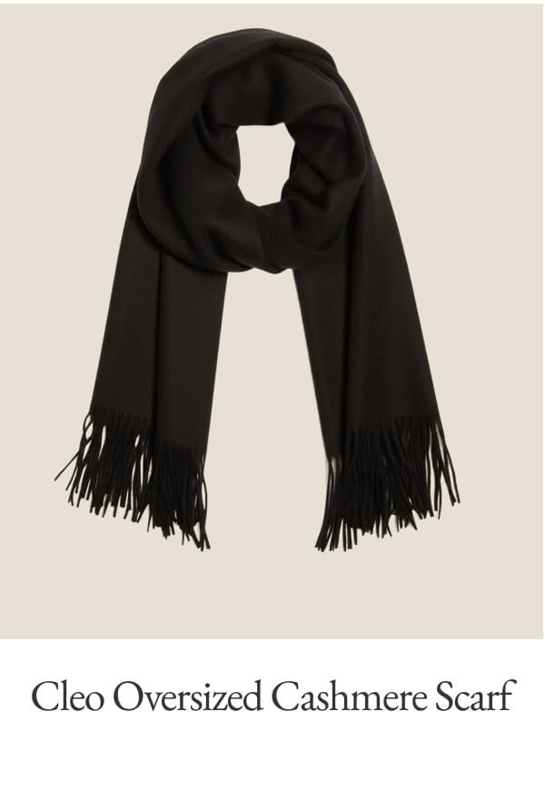 Cleo Oversized Cashmere Scarf