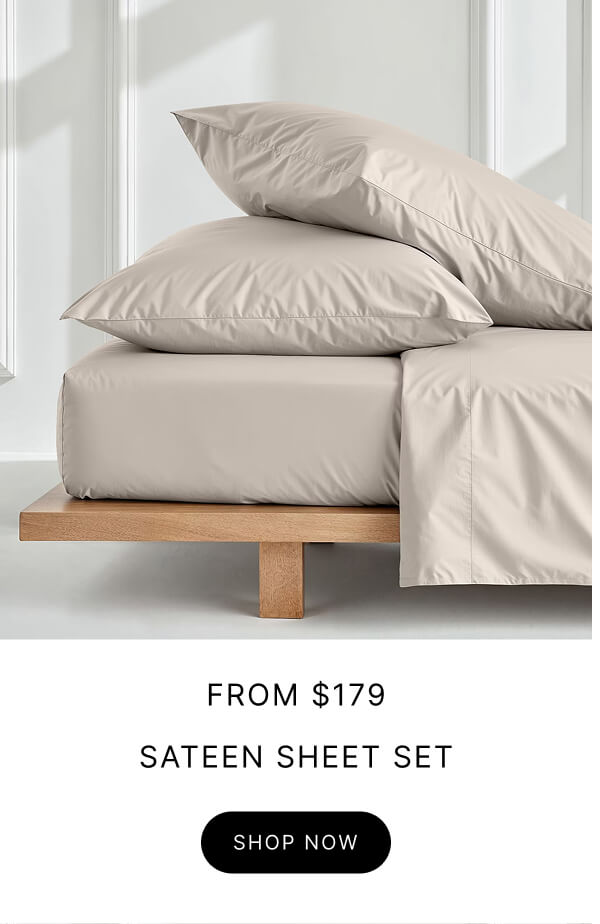 SATEEN SHEET SET SHOP NOW
