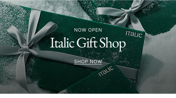 NOW OPEN IT Italic Gift Shop SHOP NOW ITALIC NOW OPEN IT Italic Gift Shop SHOP NOW ITALIC