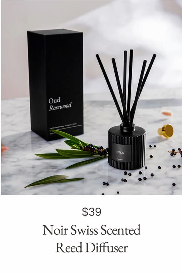 Noir Swiss Scented Reed Diffuser Noir Swiss Scented Reed Diffuser