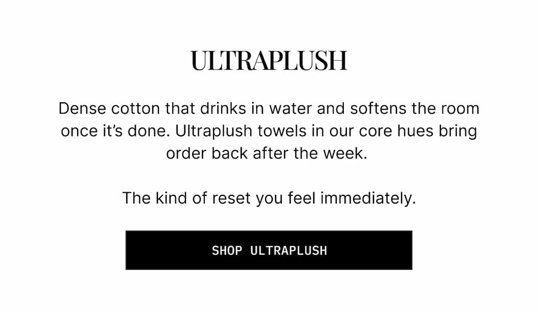 ITALIC | Ultraplush Australian Cotton Towels