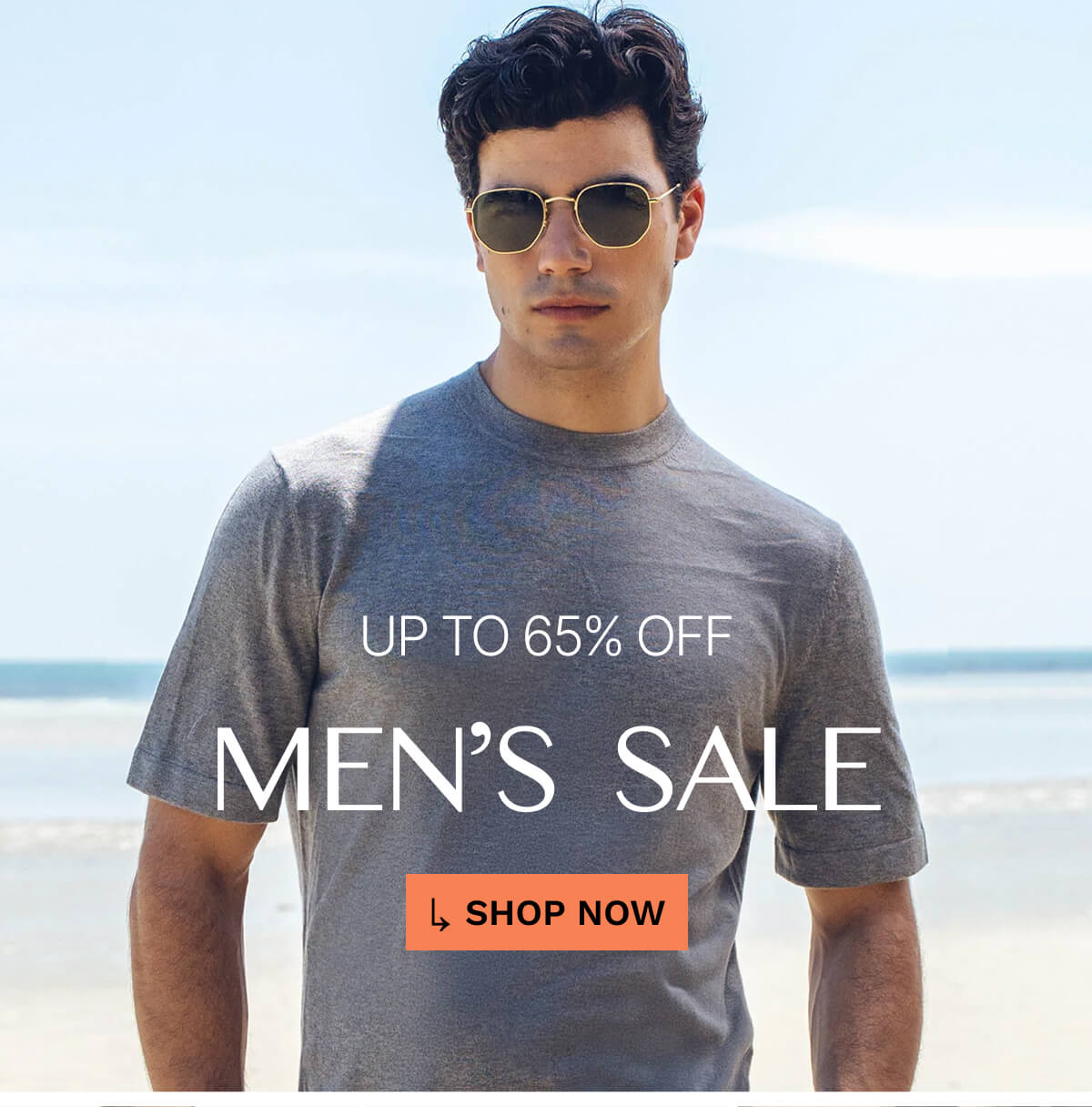 Up to 65% off Men Sale