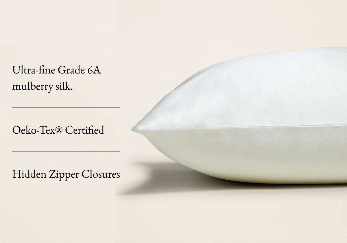 Pure Mulberry Silk Pillowcase