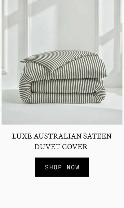 LUXE SATEEN DUVET COVER