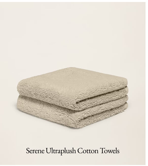 Serene Ultraplush Cotton Towels