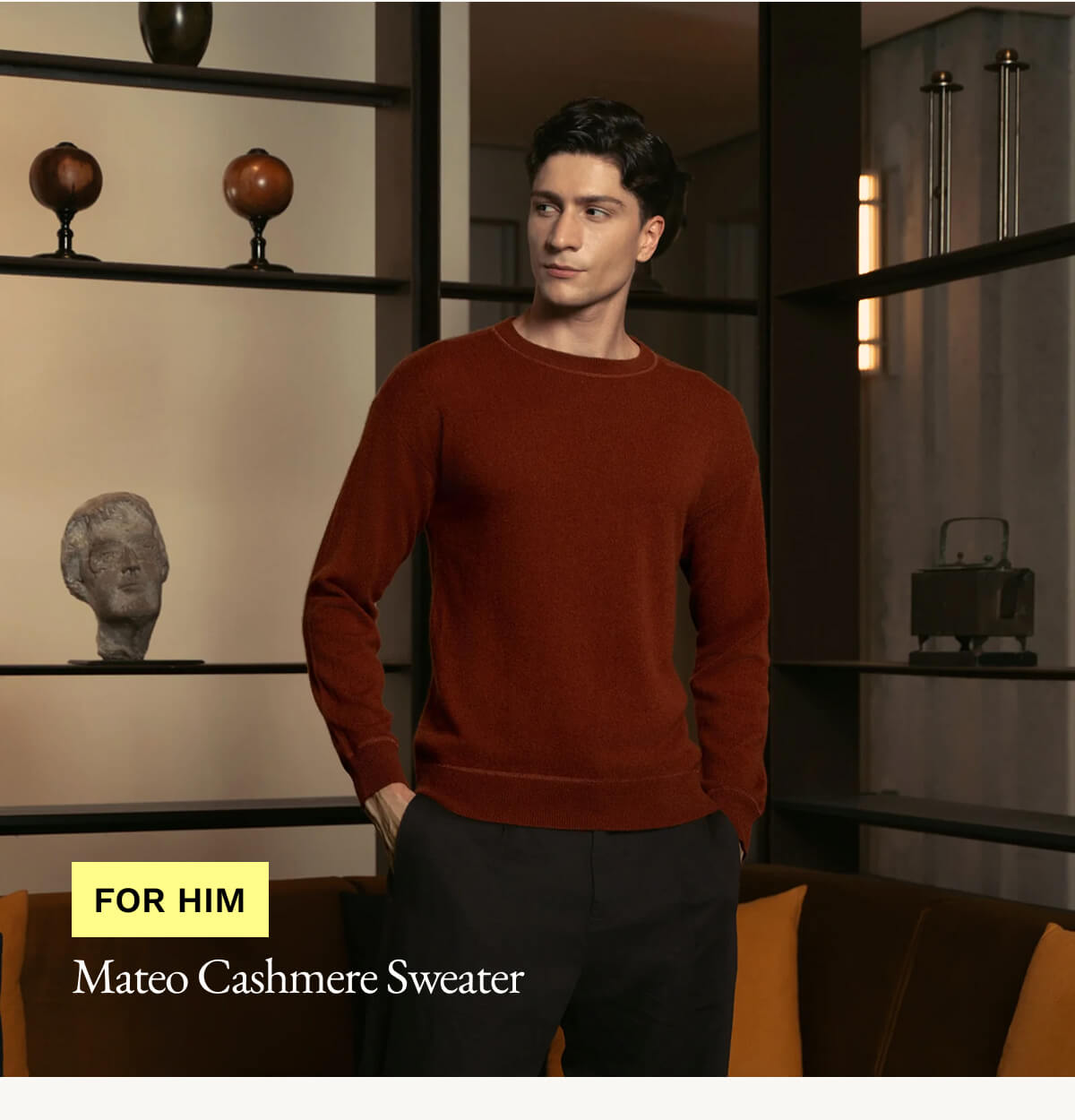 Mateo Cashmere Sweater