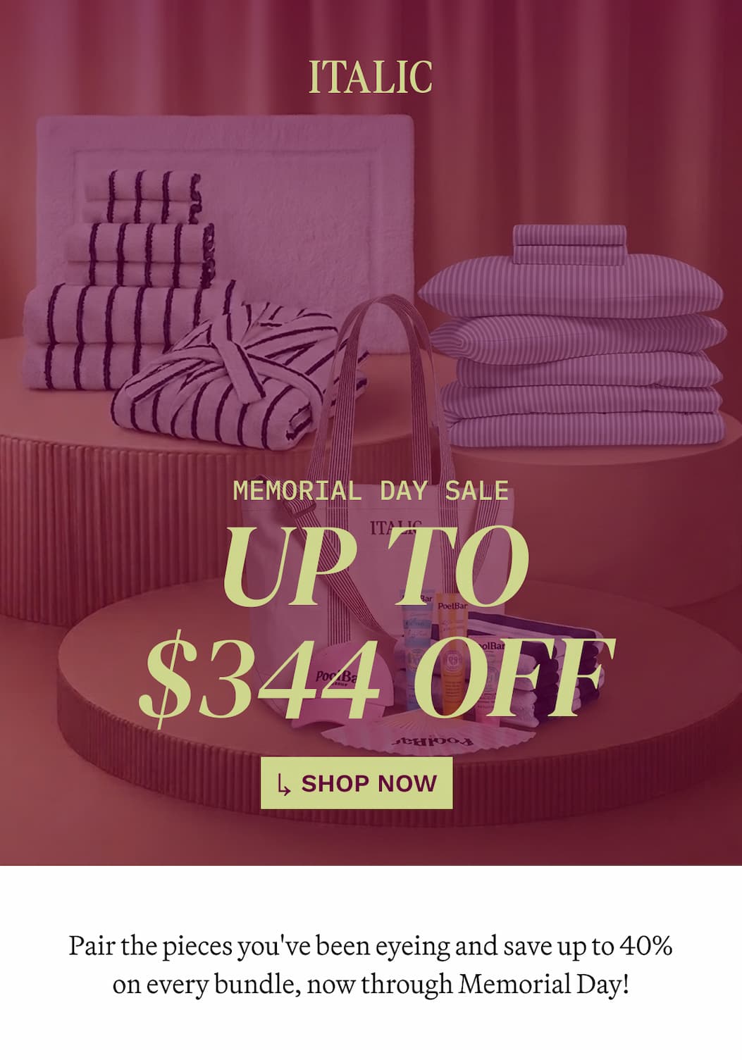 ITALIC | Memorial Day Sale | Up to $201 OFF