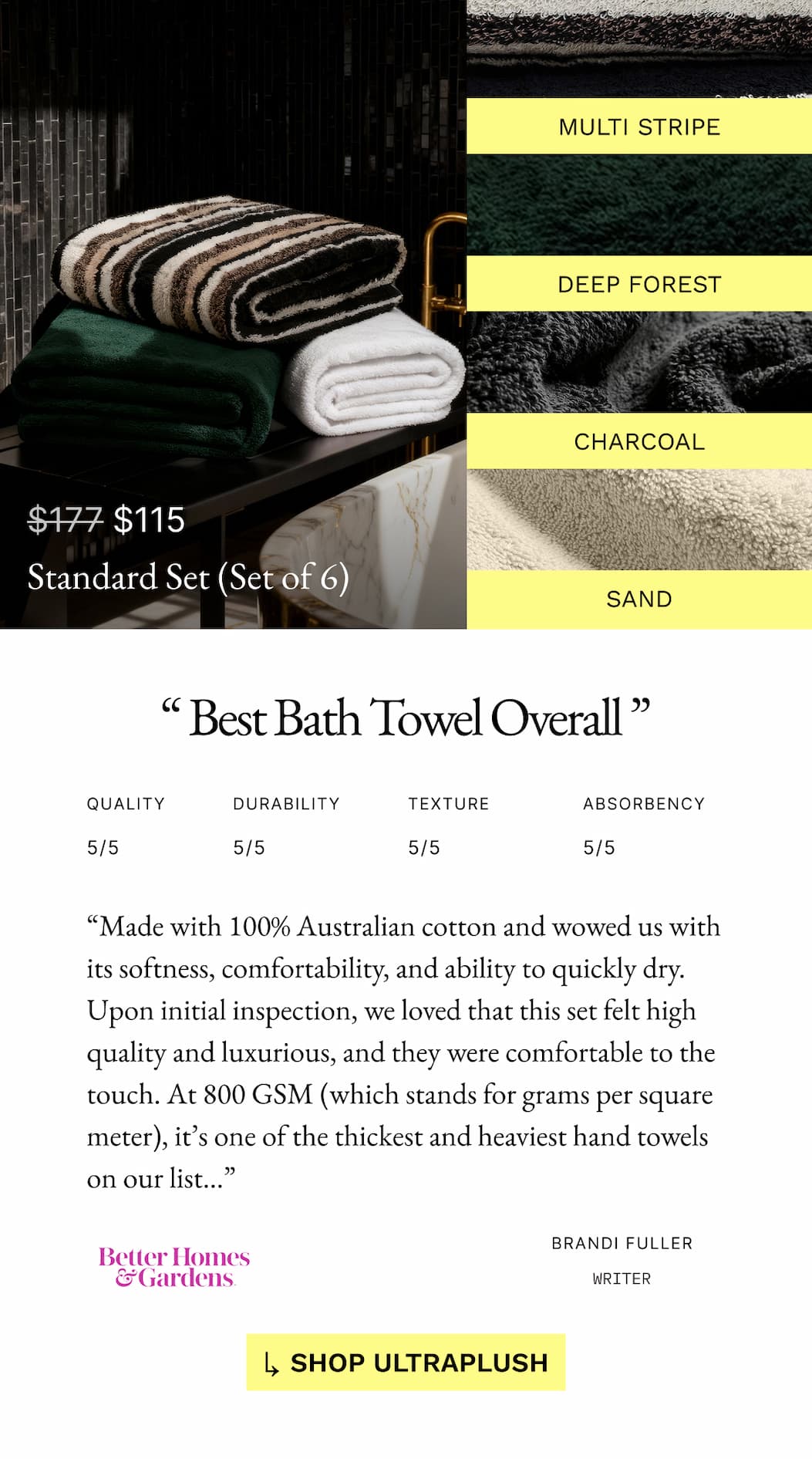 Best bath towel overall