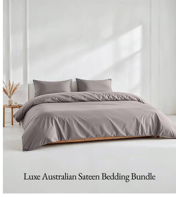 Luxe Australian Sateen Bedding Bundle