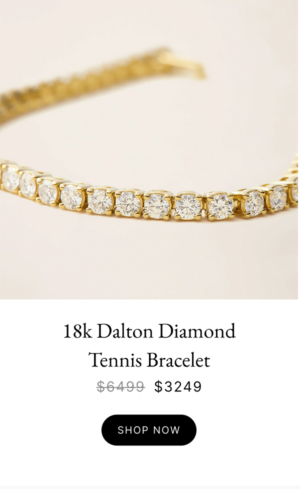 18k Dalton Diamond Tennis Bracelet