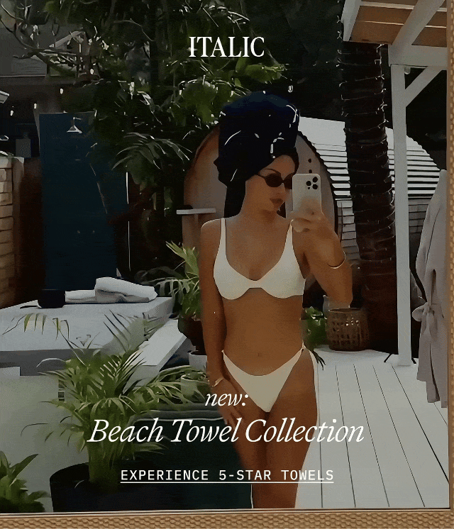 ITALIC | Resort and Beach Towel