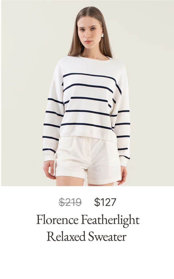 Florence Featherlight Relaxed Sweater Florence Featherlight Relaxed Sweater