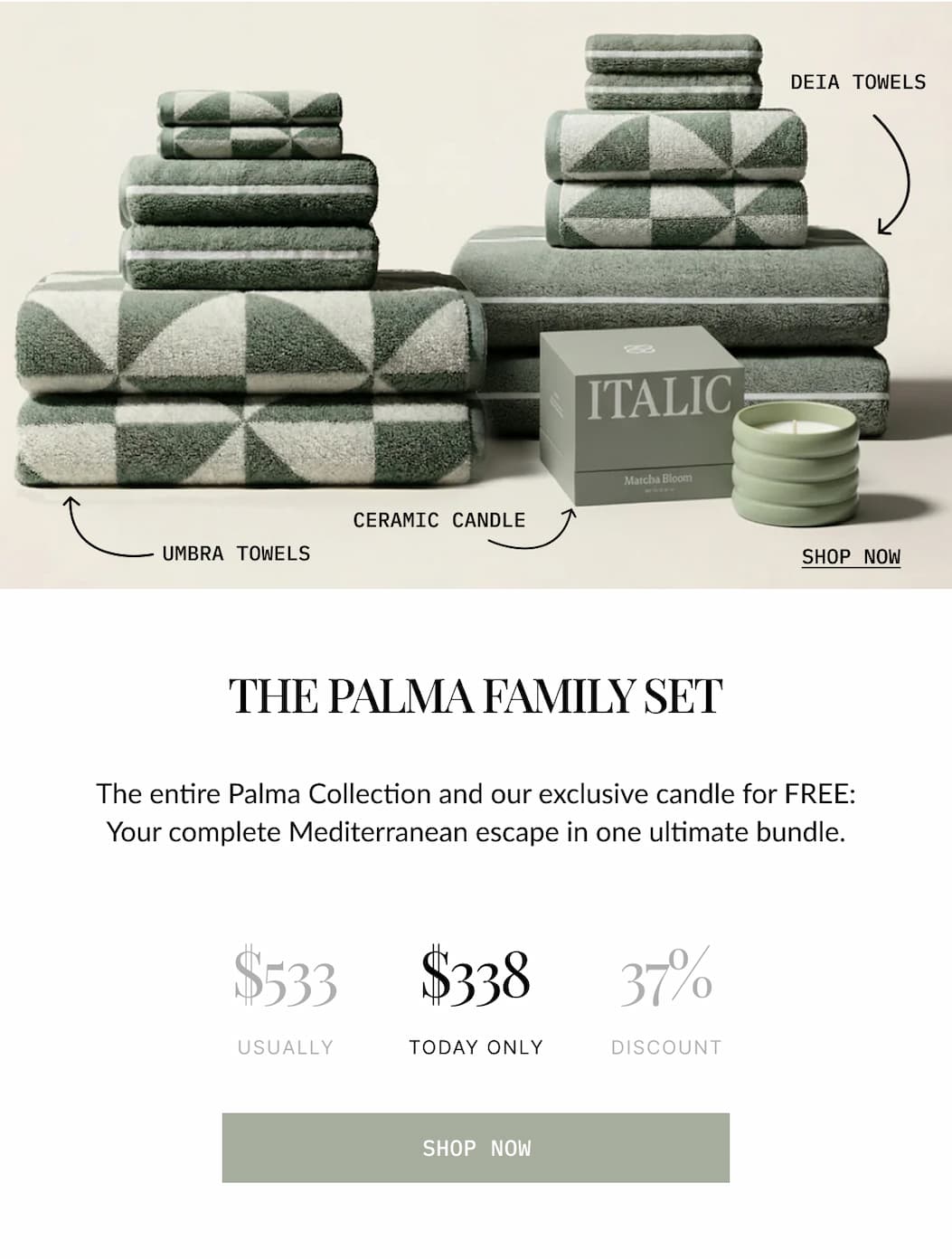 ITALIC | The Palma Collection Set