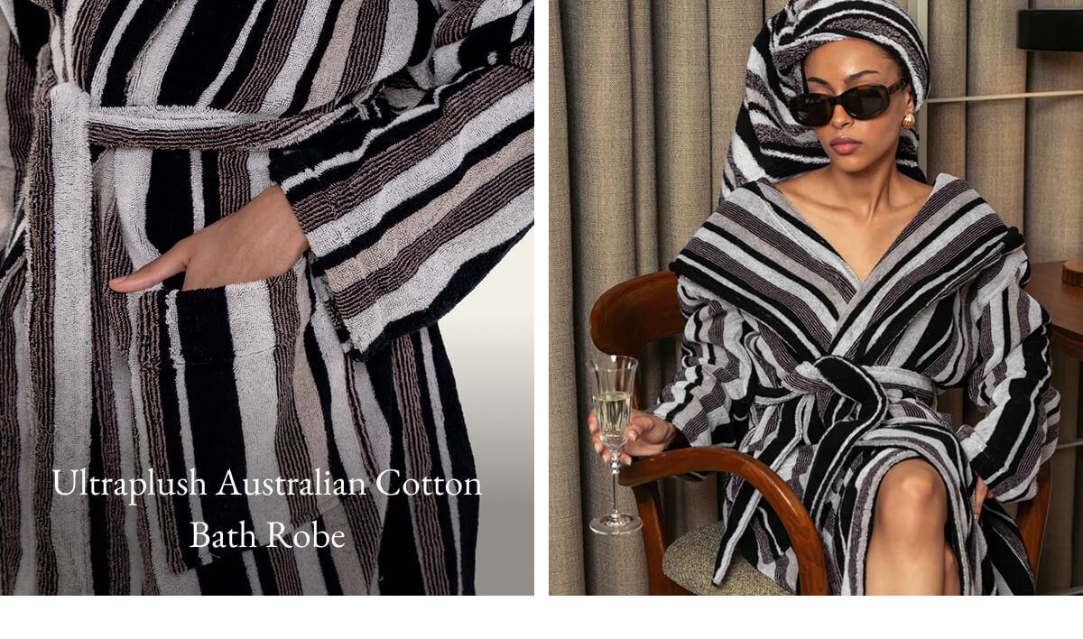 Ultraplush Australian Cotton Bath Robe