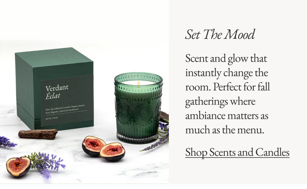 Set the mood with Noir Candles