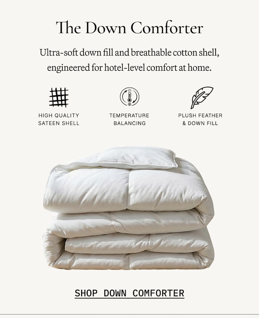 ITALIC | The Down Comforter