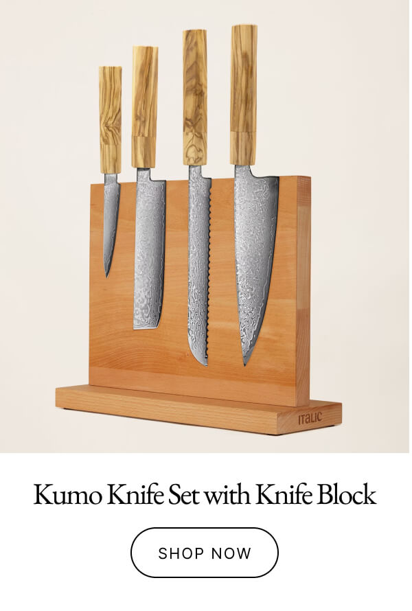 Kumo Knife Set with Knife Block