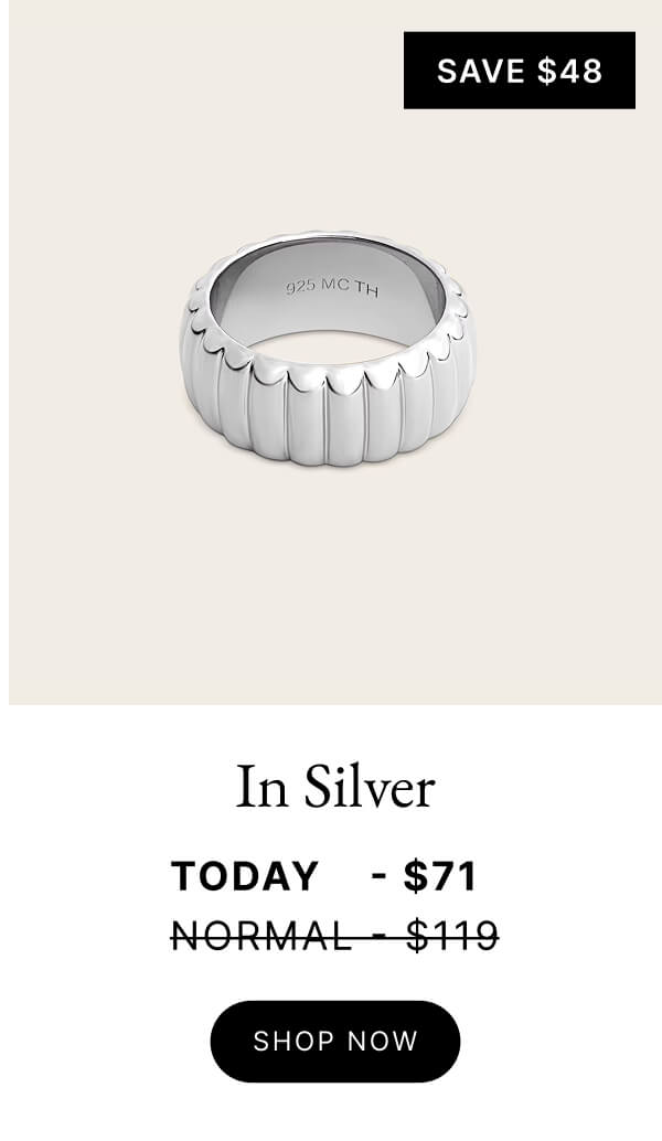 Aurelia Bold Ring In  Silver