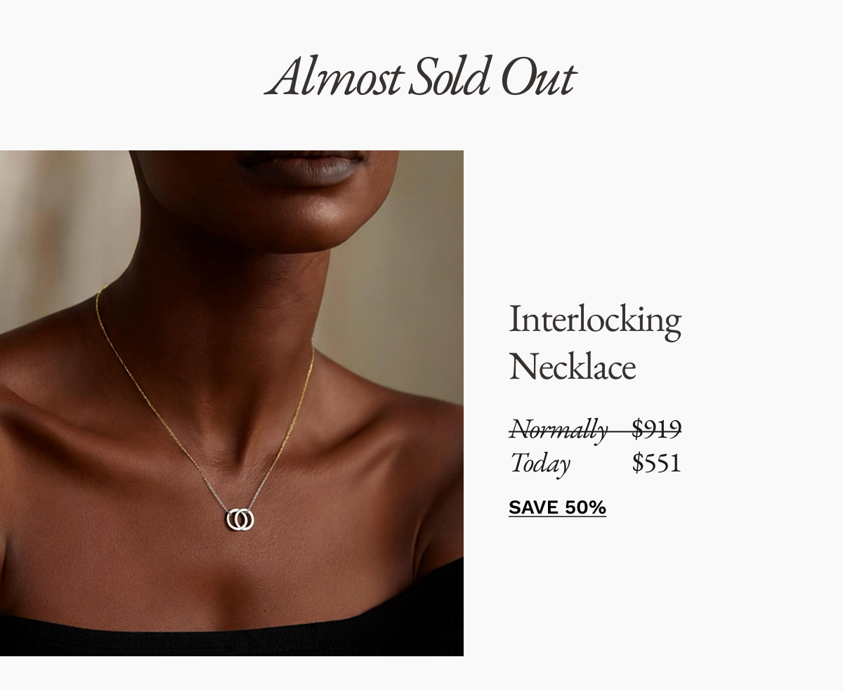 Almost Sold Out | Interlocking Necklace