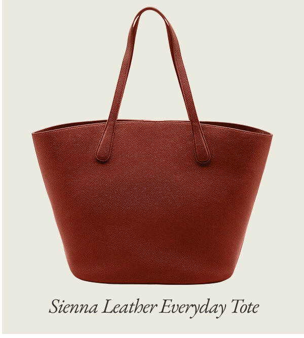 Sienna Leather Everyday Tote