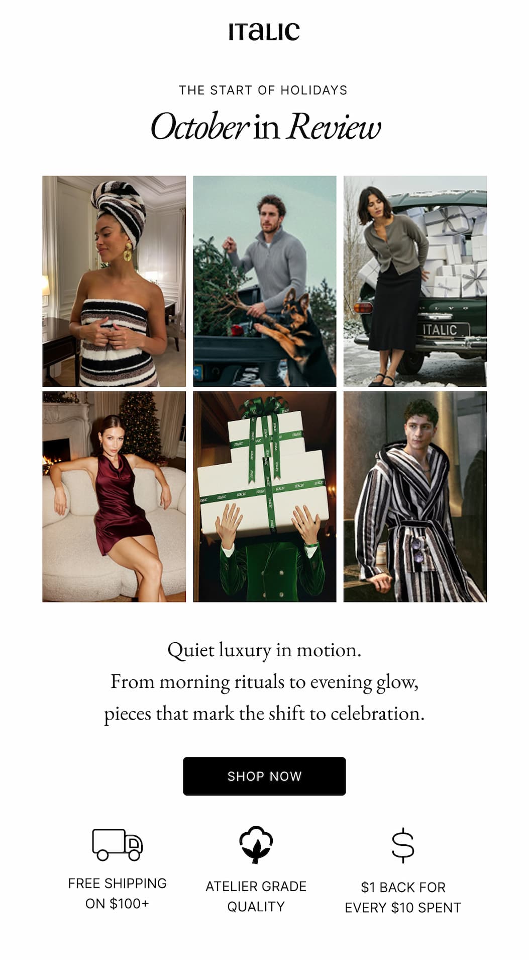 Italic | Life is the Luxury | The start of holidays