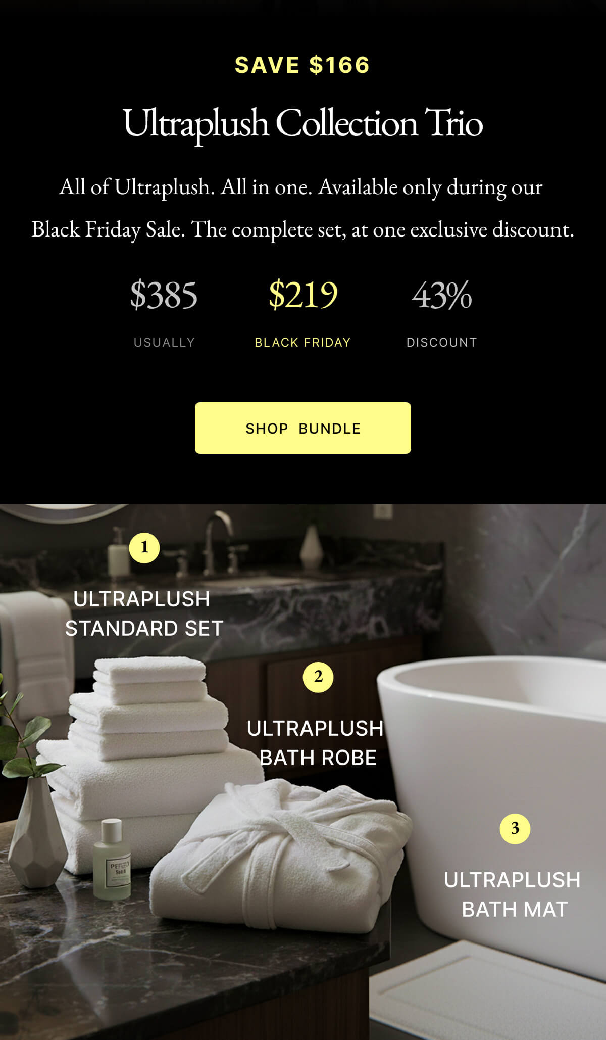 Ultraplush Trio Bundle | Save 43% OFF