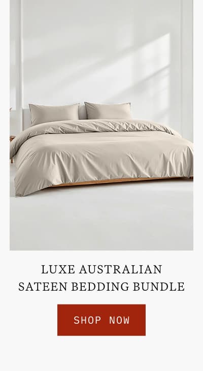 Luxe Australian Sateen Bedding Bundle