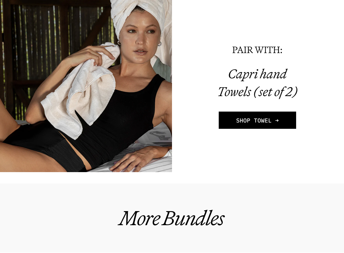 PAIR WITH CAPRI HAND TOWEL