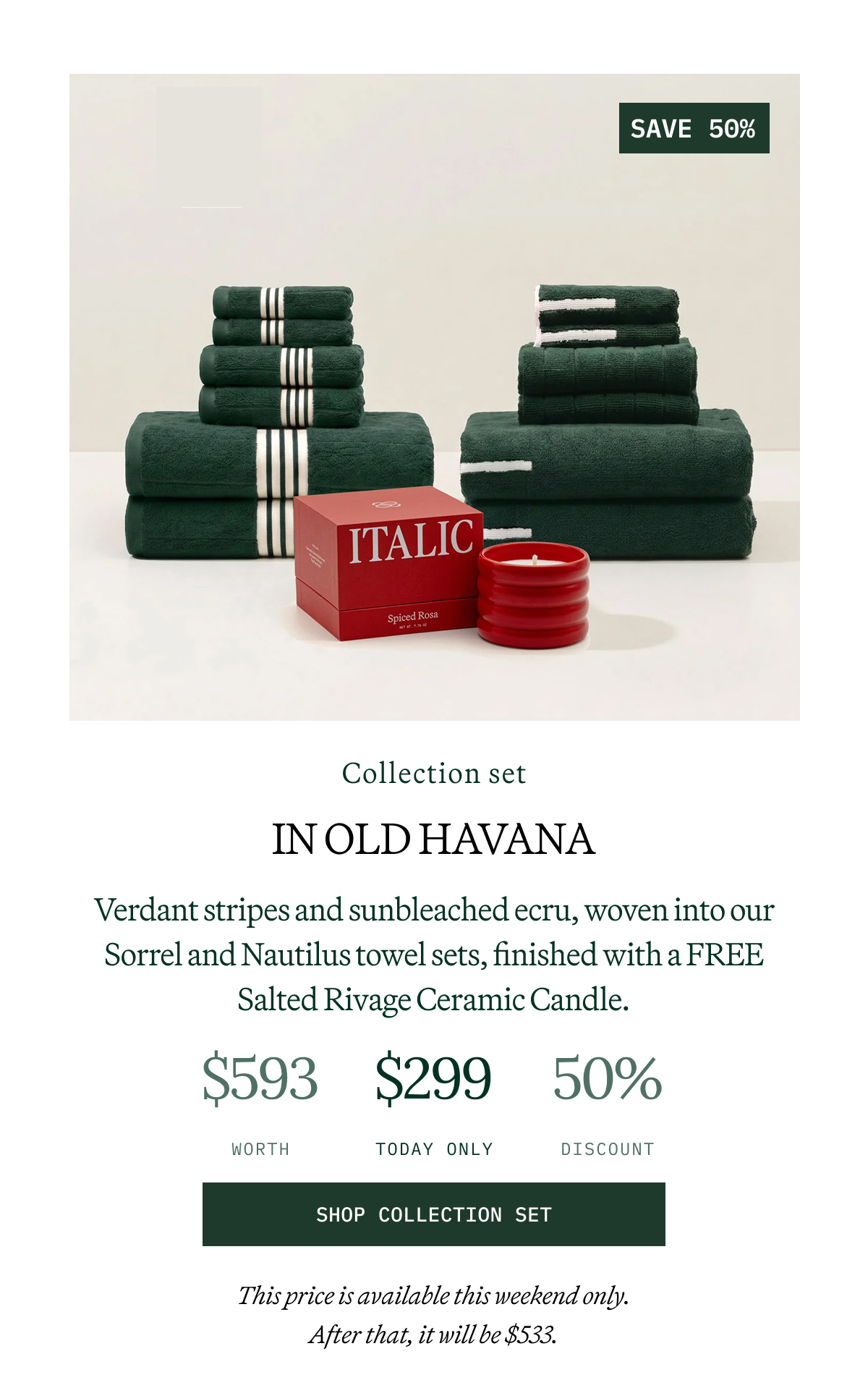 ITALIC | Havana Collection Set