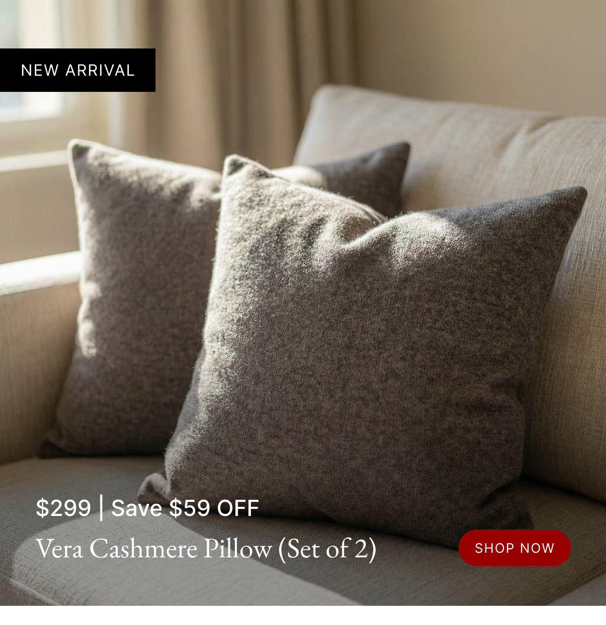 Italic | Life is Luxury | Vera Cashmere Pillow