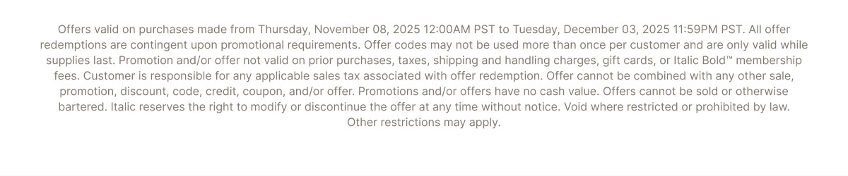 BLACK FRIDAY SALE UP TO 50% OFF SITEWIDE