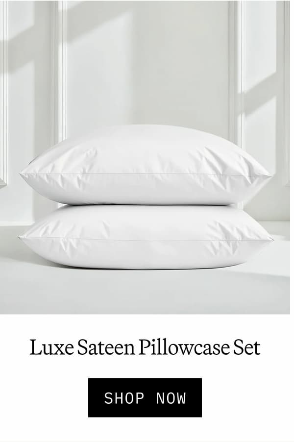 Luxe Australian Sateen Pillowcase Set