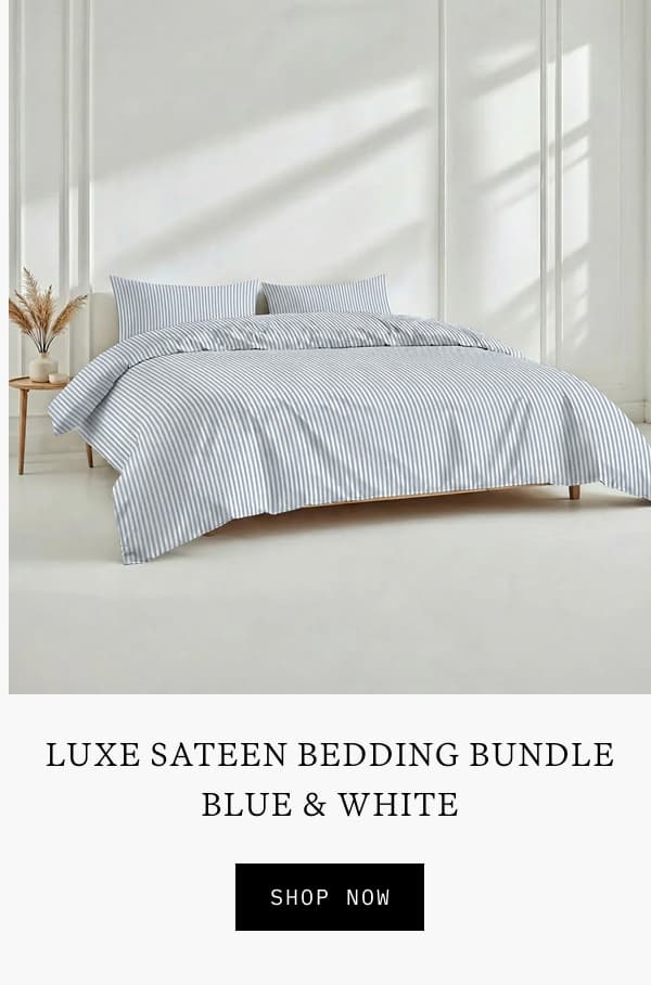 SATEEN BEDDING