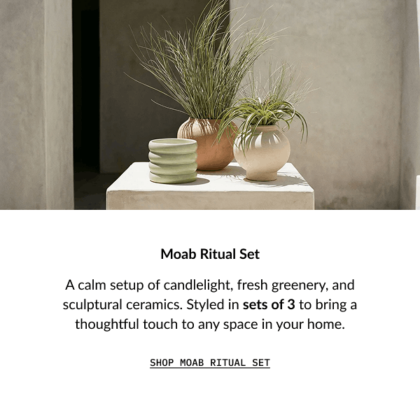 Moab Ritual Set - Set of 3